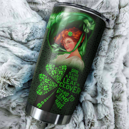 Irish Girl Stainless Steel Tumbler  Custom Name XT