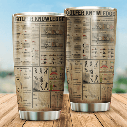 Golf Knowledge Tumbler DD14052102
