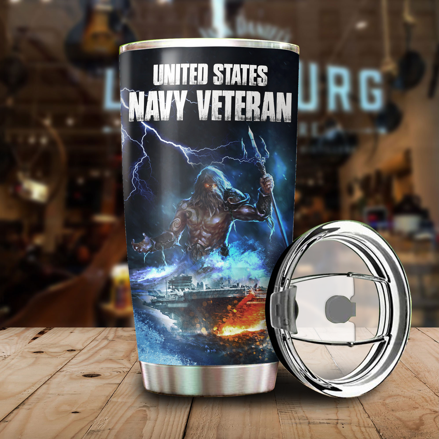 US Navy Stainless Steel Tumbler