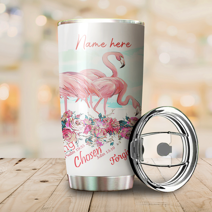 Customize Name Flamingo Stainless Steel Tumbler You Are Special