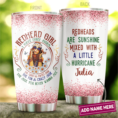 Custom Name XT Redhead Stainless Steel Tumbler Pi19052101