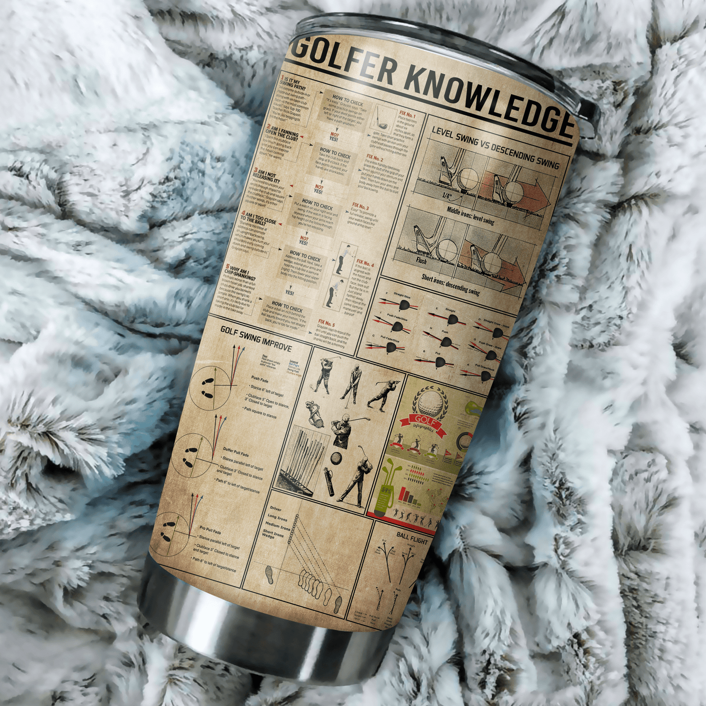 Golf Knowledge Tumbler DD14052102