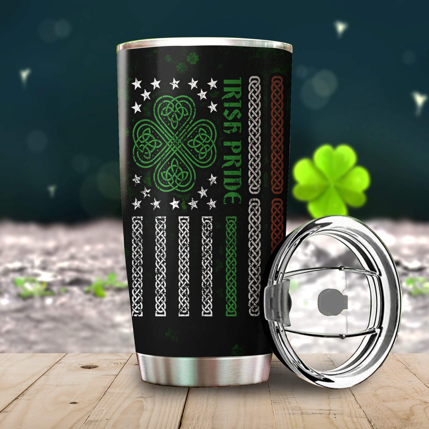 Irish Pride Stainless Steel Tumbler 20Oz HHT04022103