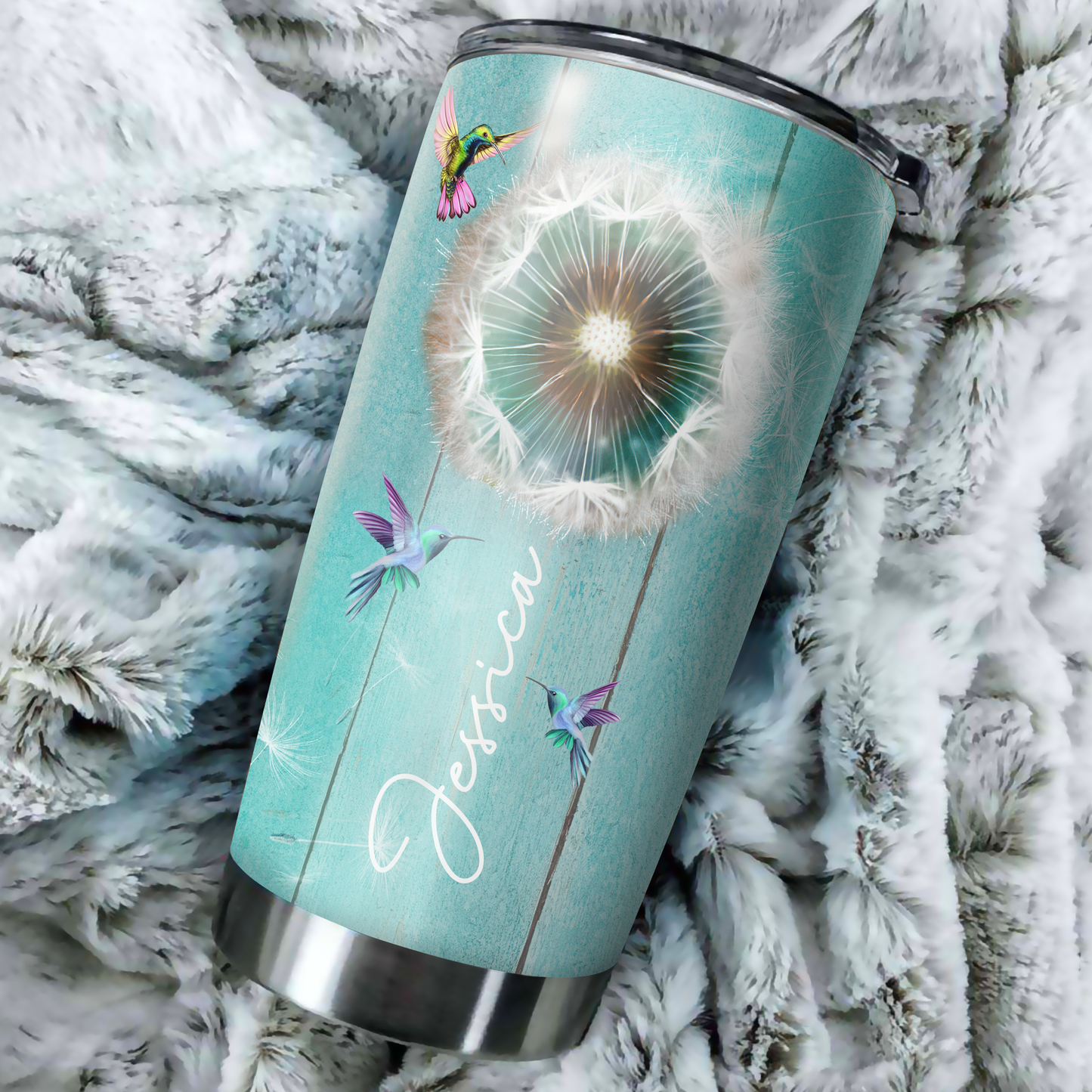Custom Name XT Hummingbird Stainless Steel Tumbler