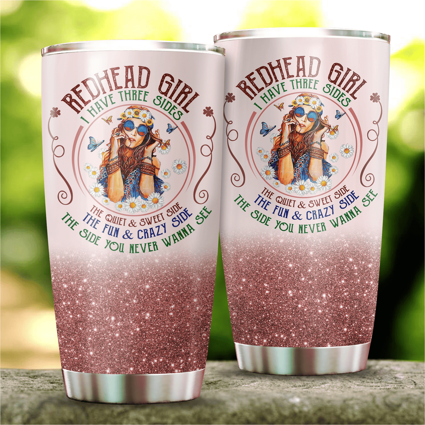 Custom Name XT Redhead Stainless Steel Tumbler Pi19052102