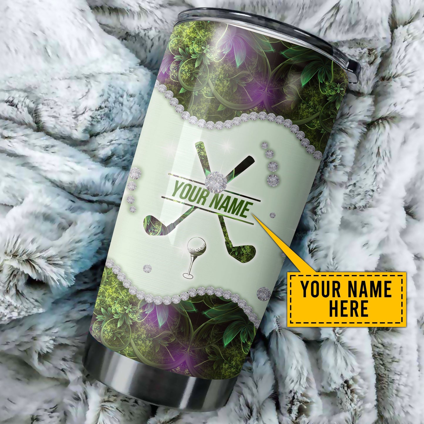 Custom Name XT Golf Lovers Stainless Steel Tumbler NTN08052102