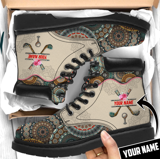 Custom Name XT Golf Lovers Boots For Men and Women