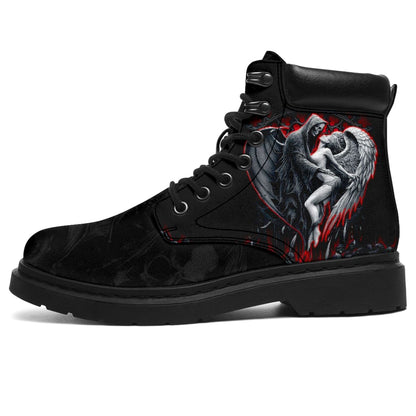 Skull and Beauty Boots For Men and Women