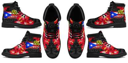 Customize Name Puerto Rico Boots For Men and Women SN17042101.S3