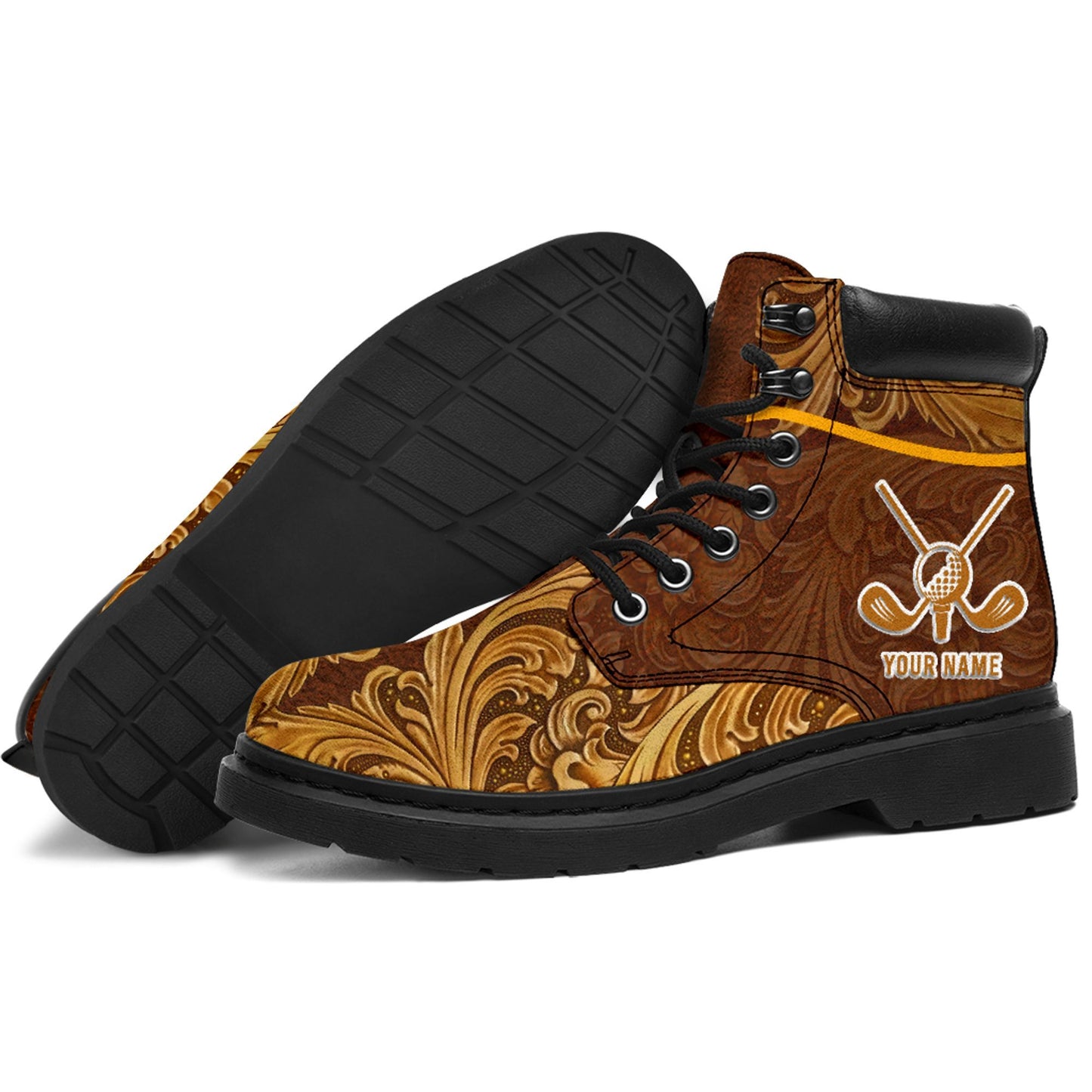 Custom Name XT Golf Lovers Boots For Men and Women