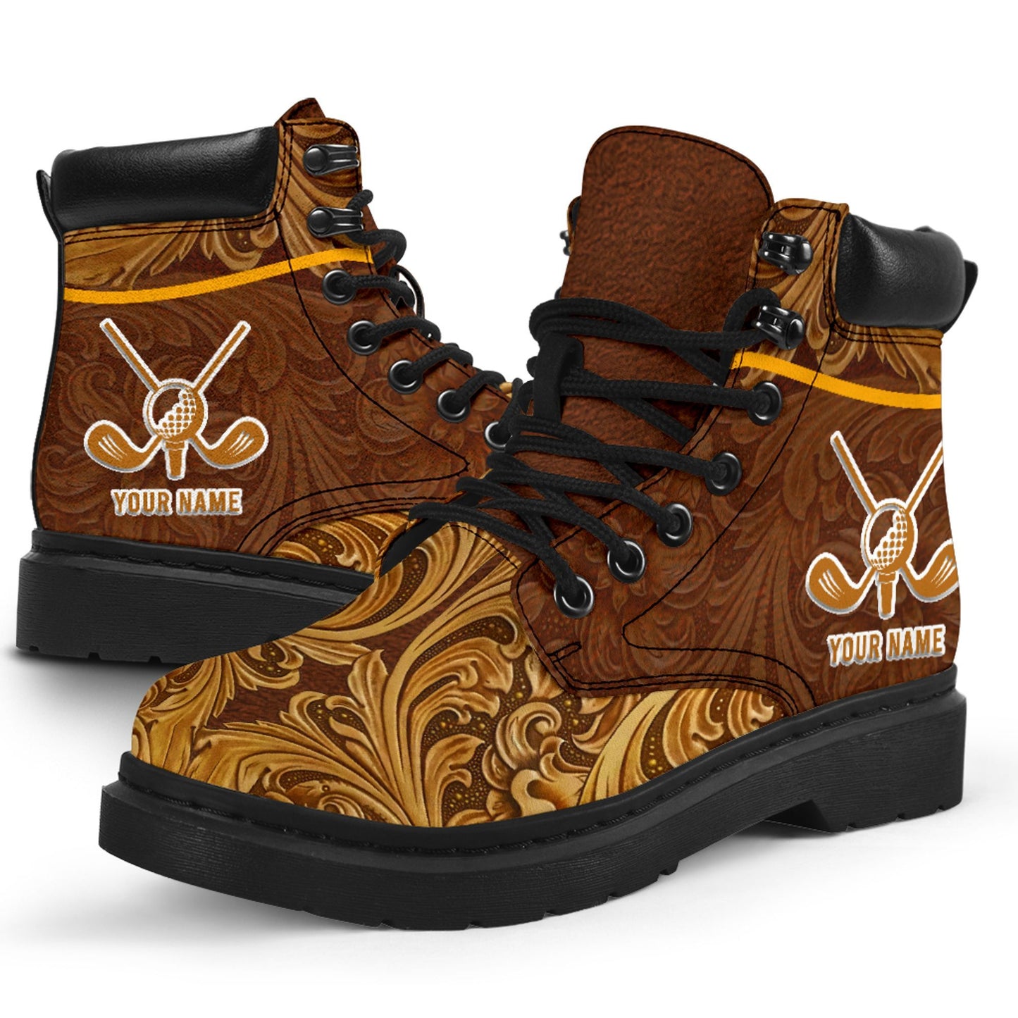 Custom Name XT Golf Lovers Boots For Men and Women