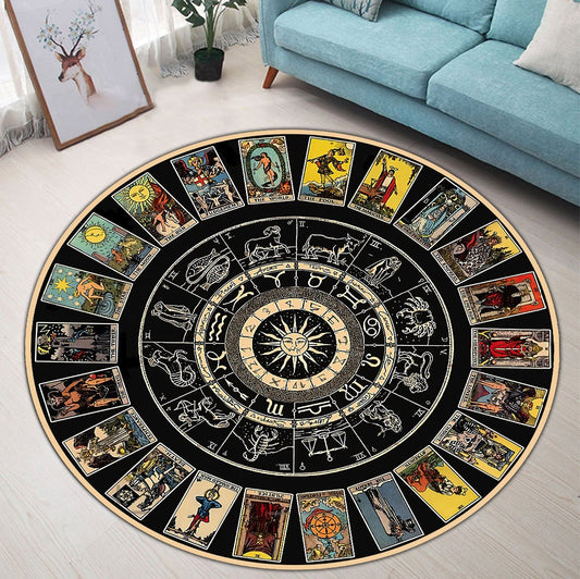 Zodiac Circle Rug HHT21052103