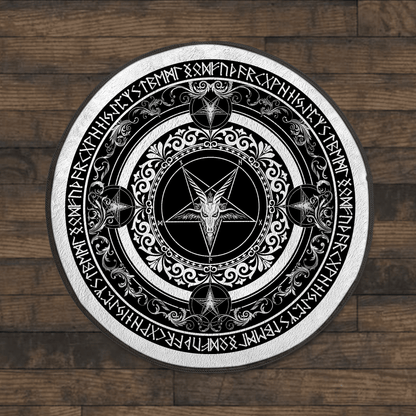 Satanic Circle Rug Pi10052106