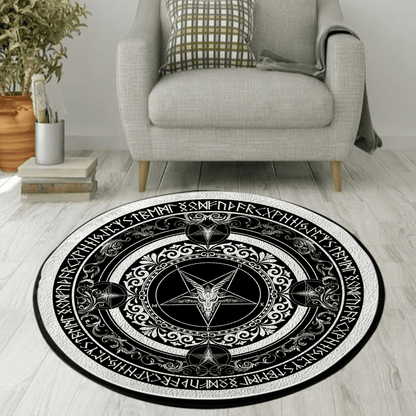 Satanic Circle Rug Pi10052106
