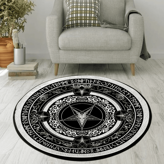 Satanic Circle Rug Pi10052106