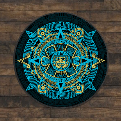 Aztec Circle Rug