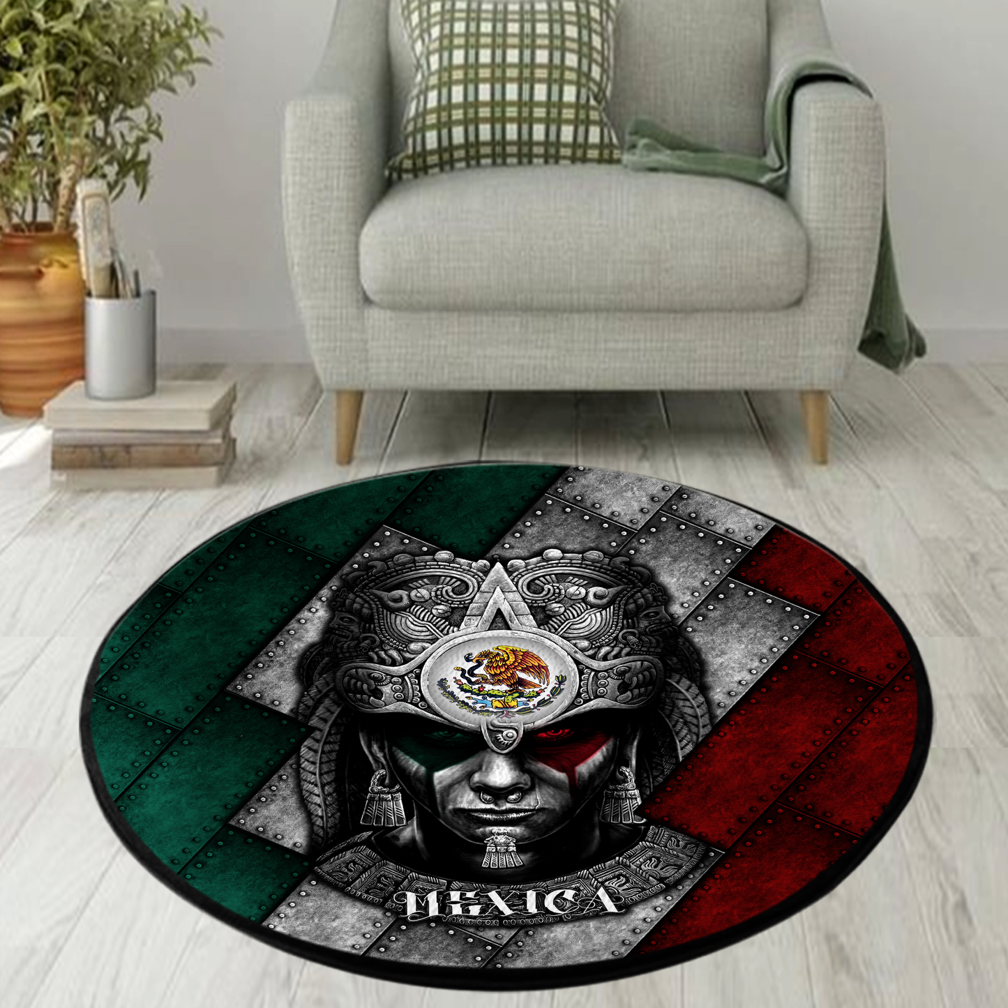 Aztec Circle Rug