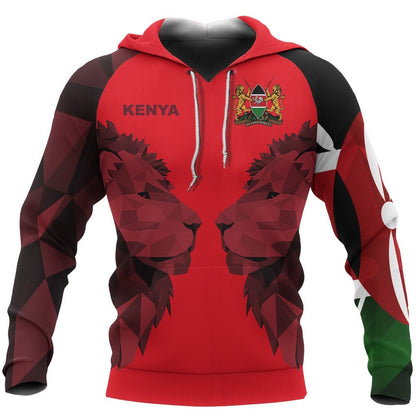Kenya 3D All Over Printed Shirts for Men and Women TT0072-Apparel-TT-Hoodie-S-Vibe Cosy™