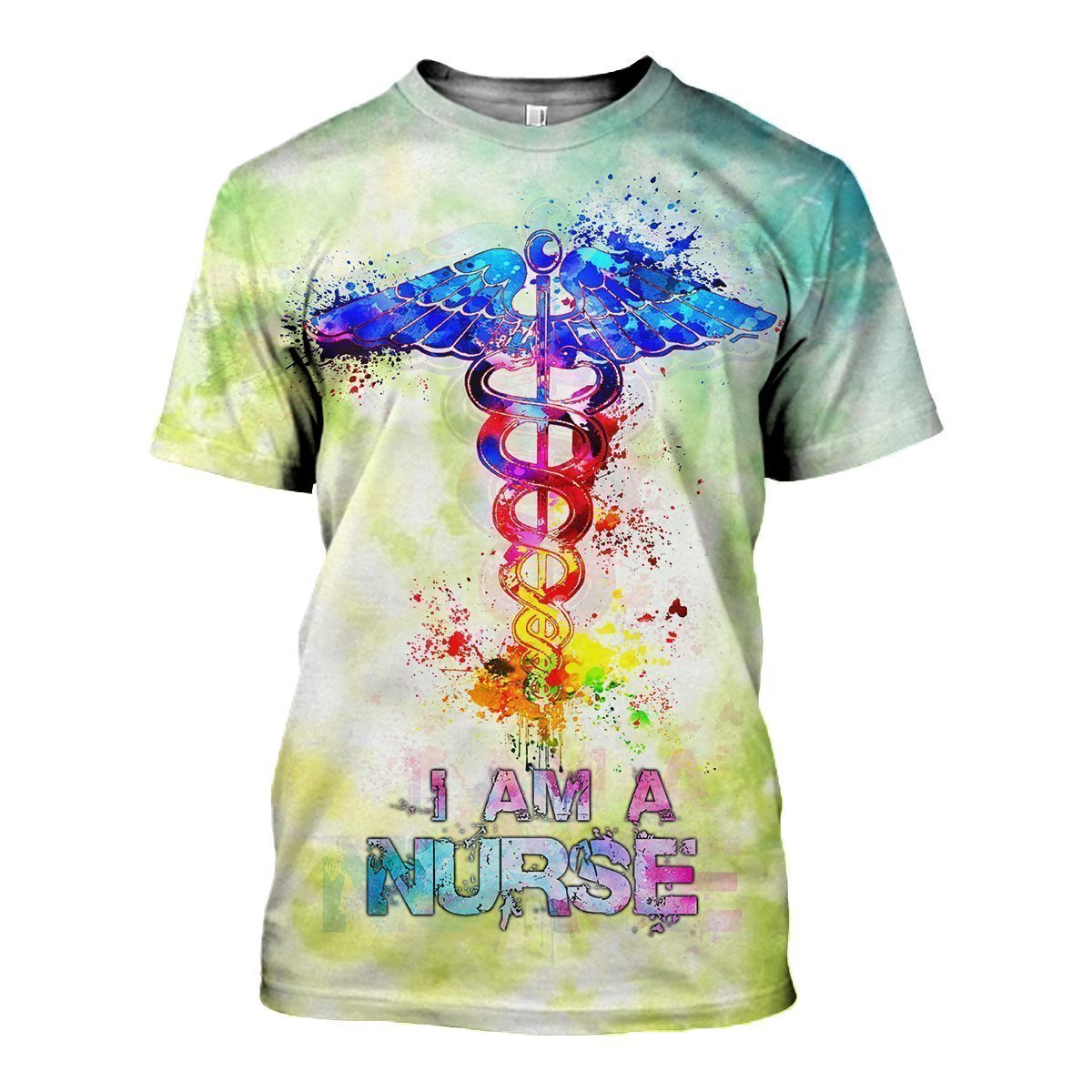 3D All Over Printed Nurse Tops-Apparel-HP Arts-T-Shirt-S-Vibe Cosy™