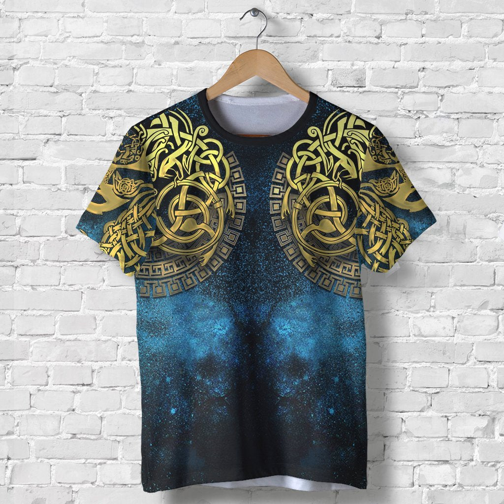 Viking Celtic Knot Tattoo All Over Design-Apparel-HP Arts-T-Shirt-S-Vibe Cosy™