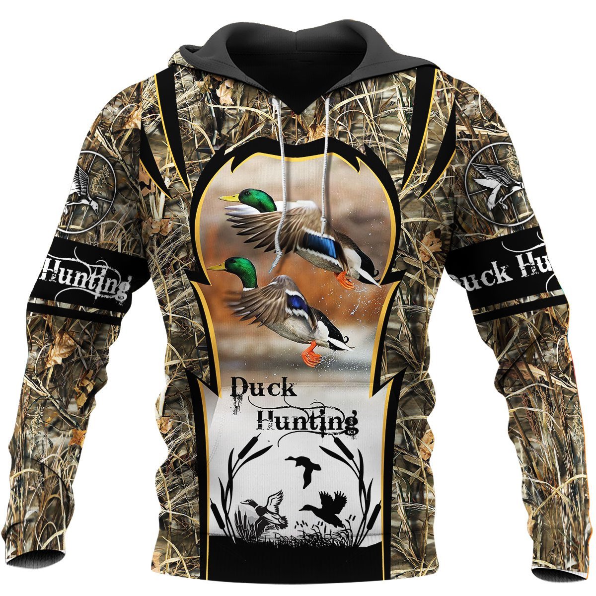 Mallard Duck Hunting 3D All Over Printed Shirts for Men and Women TT221002-Apparel-TT-Hoodie-S-Vibe Cosy™