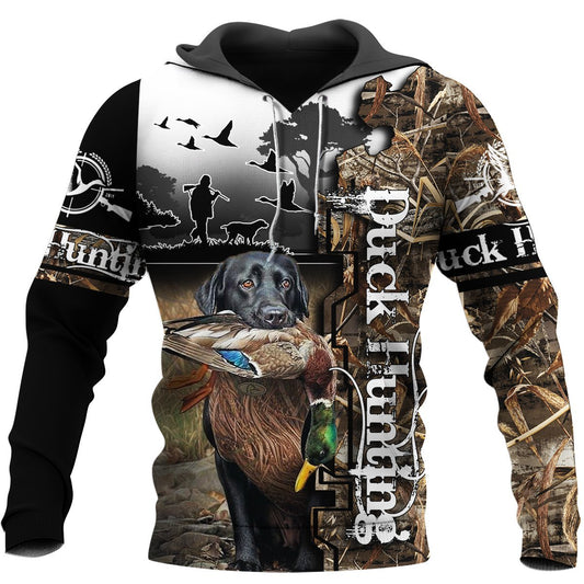 Mallard Duck Hunting 3D All Over Printed Shirts for Men and Women TT231006-Apparel-TT-Hoodie-S-Vibe Cosy™
