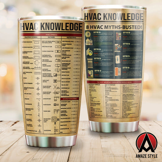 HVAC knowledge stainless steel tumbler HAC260301-HG-Vibe Cosy™