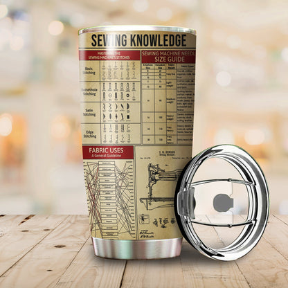 Sewing knowledge stainless steel tumbler HG-HG-Vibe Cosy™