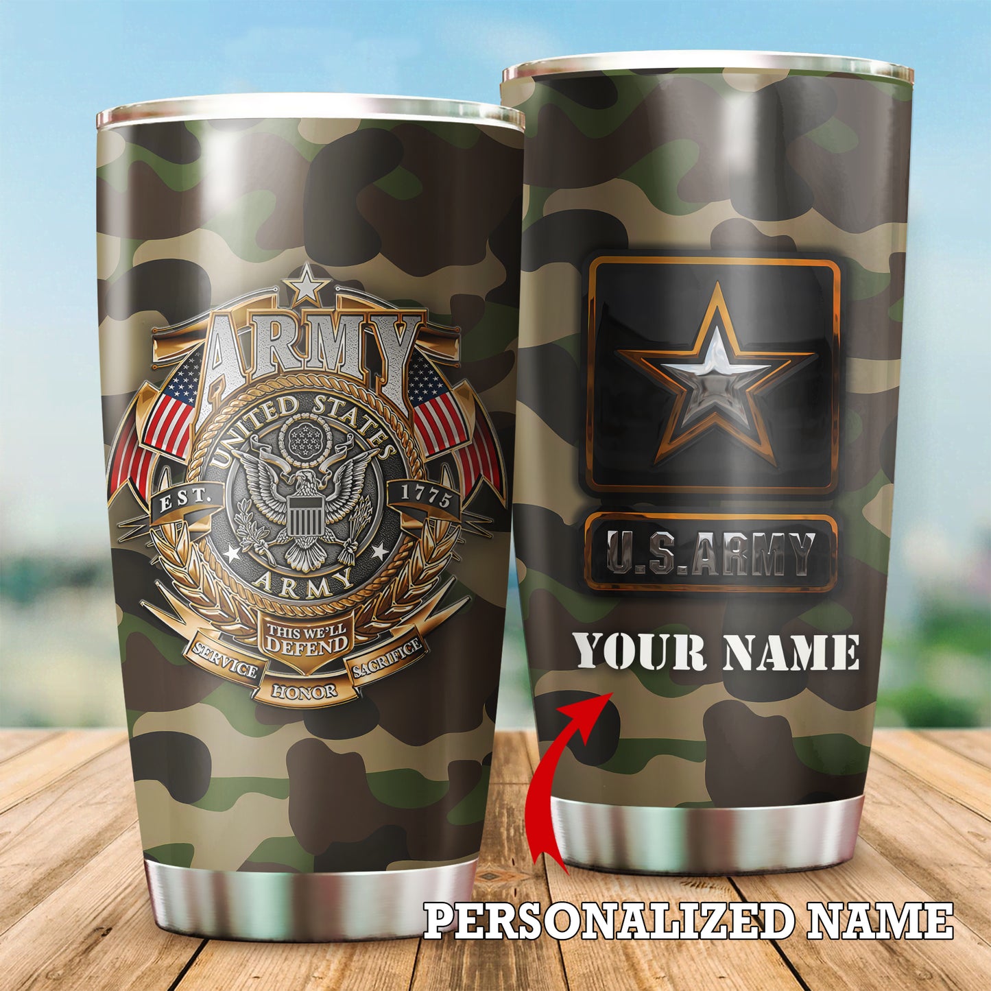 U.S Army Tumbler HHT07092013