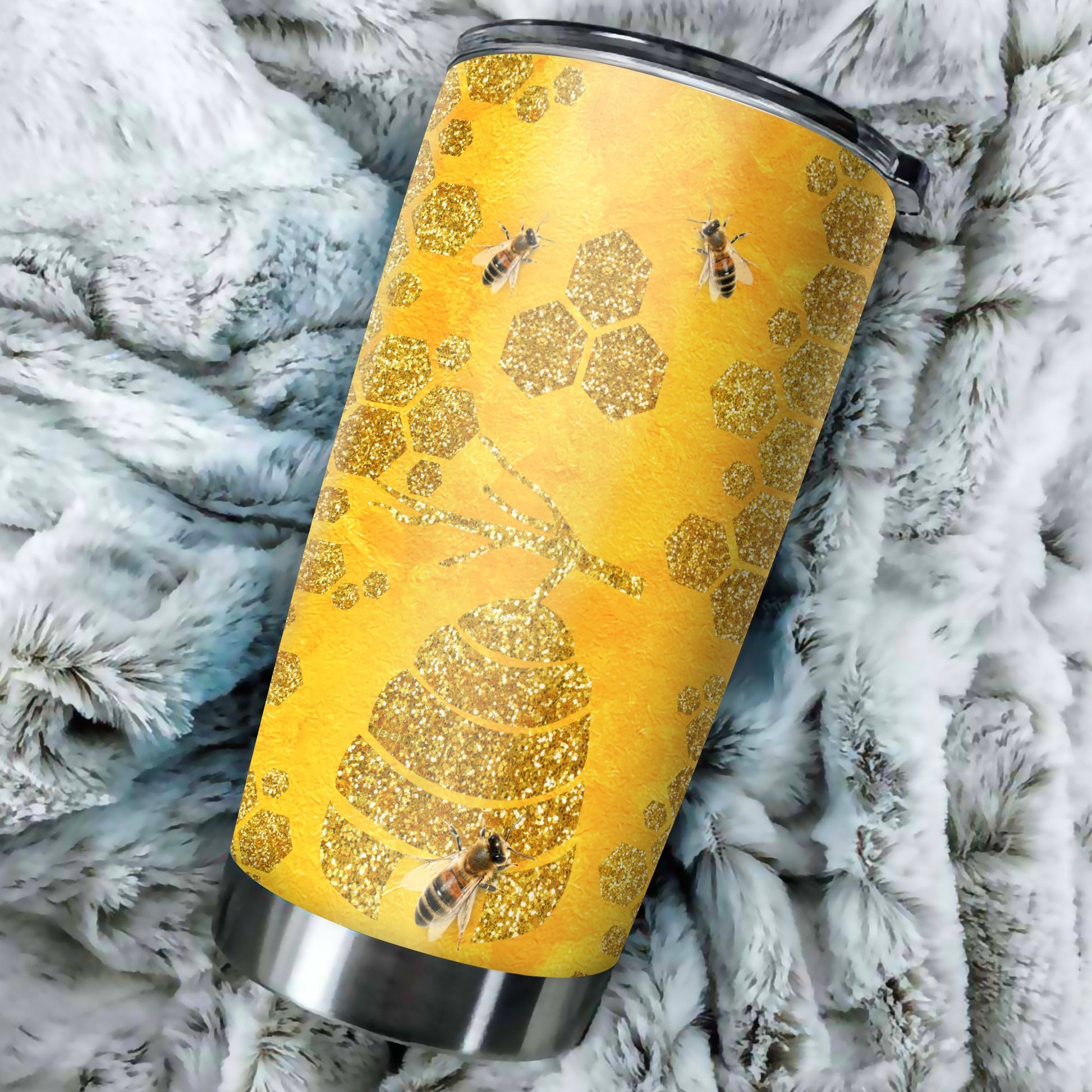 Bee yellow tumbler HG HAC180103-HG-Vibe Cosy™