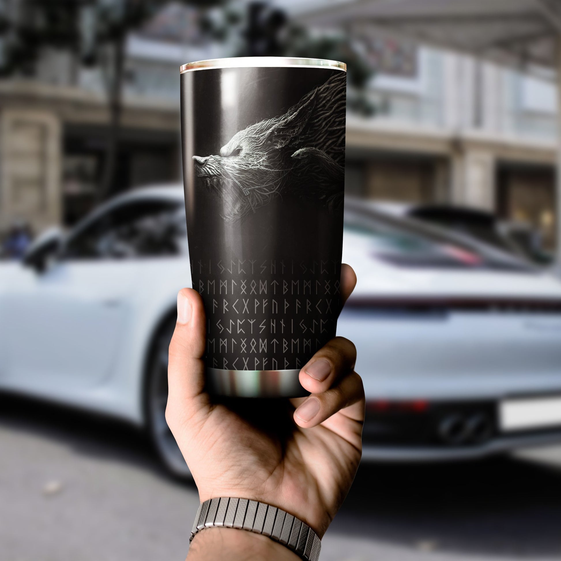 Viking Fenrir All Tumbler-HP Arts-Vibe Cosy™