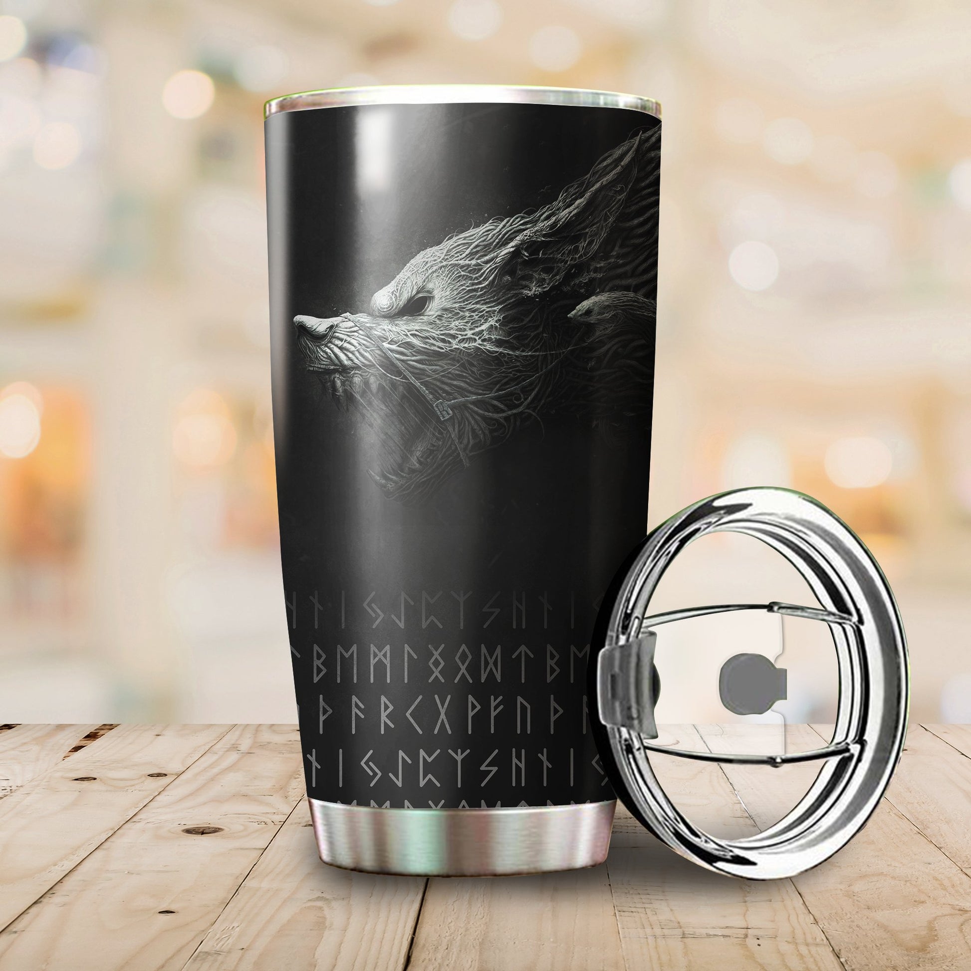 Viking Fenrir All Tumbler-HP Arts-Vibe Cosy™