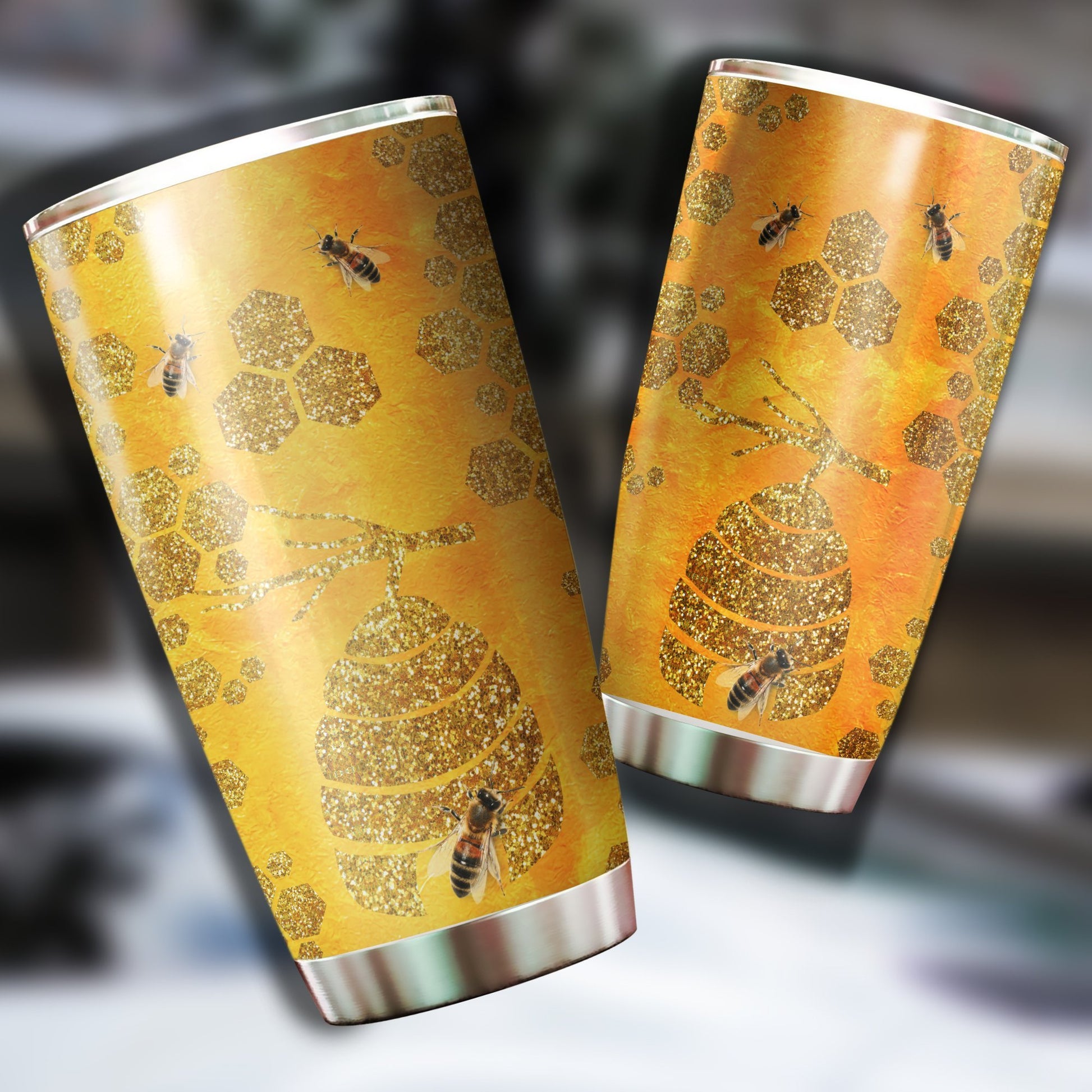 Bee yellow tumbler HG HAC180103-HG-Vibe Cosy™