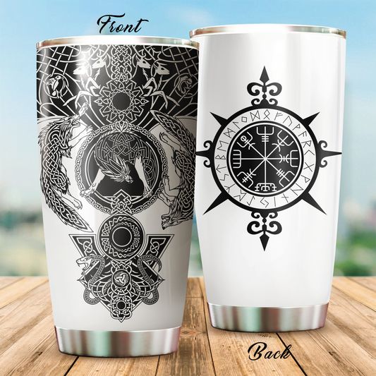 Viking Tattoo version 3.0 Tumbler-HP Arts-Vibe Cosy™