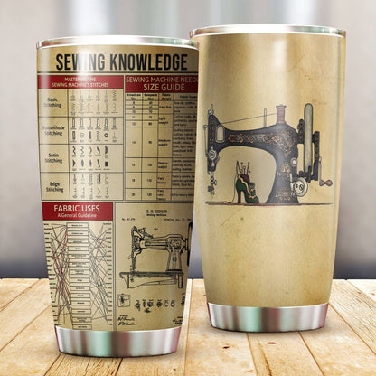 Sewing knowledge stainless steel tumbler HG-HG-Vibe Cosy™