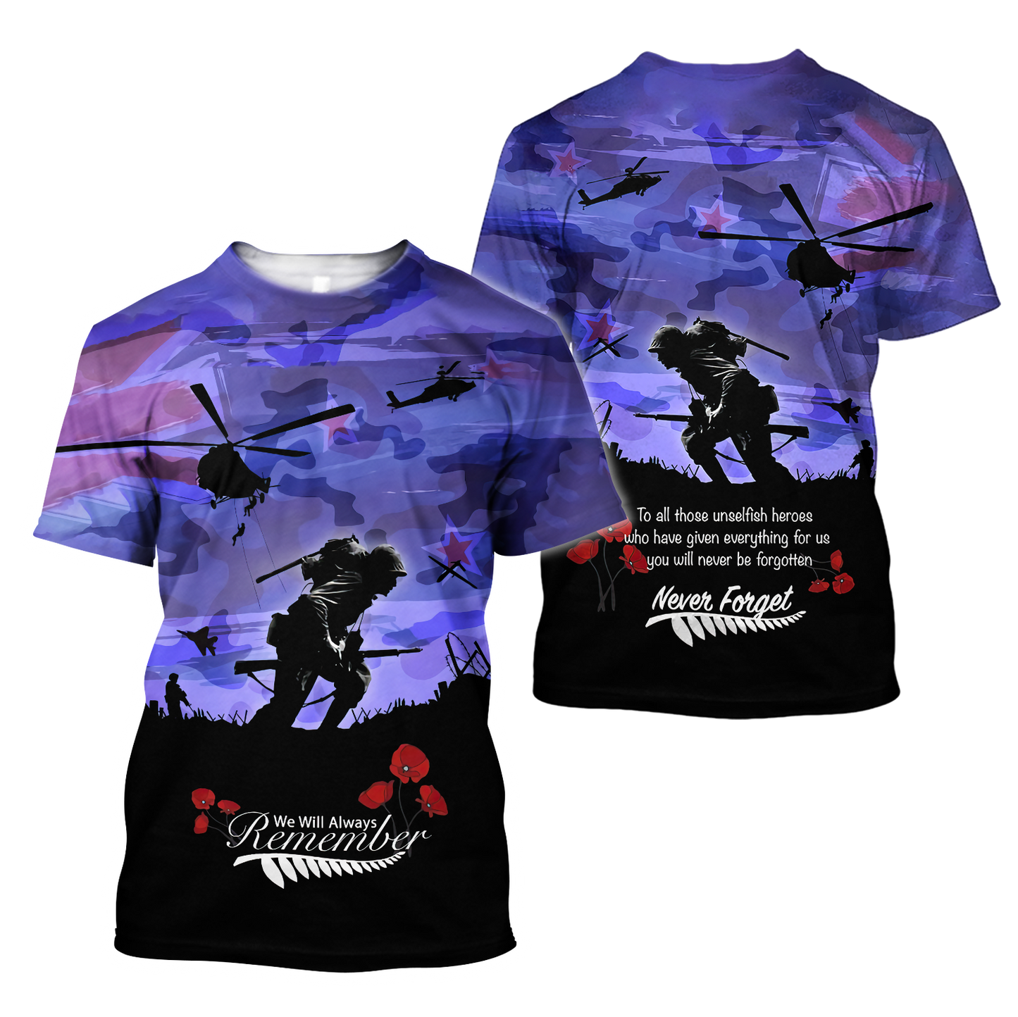 Premium Anzac Day 3D Printed Unisex Shirts TN DD07042105