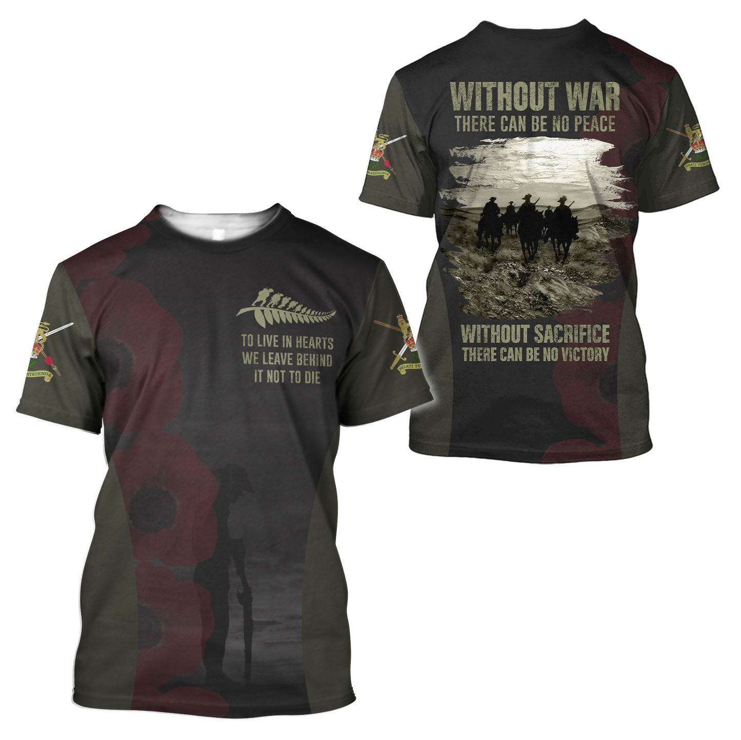 Premium Anzac Day 3D Printed Unisex Shirts TN