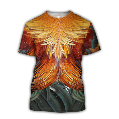 Rooster 3D Printed Unisex Shirts NTN22042106.S1