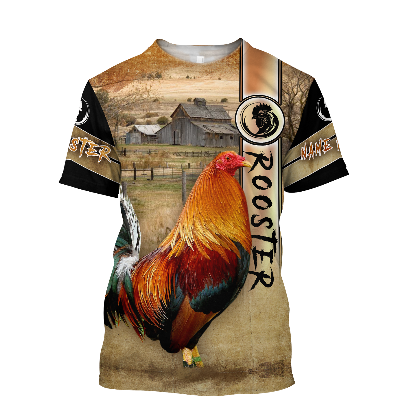 Personalized Mexican Rooster T-shirt and Short 3D All Over Printed TNA22042108