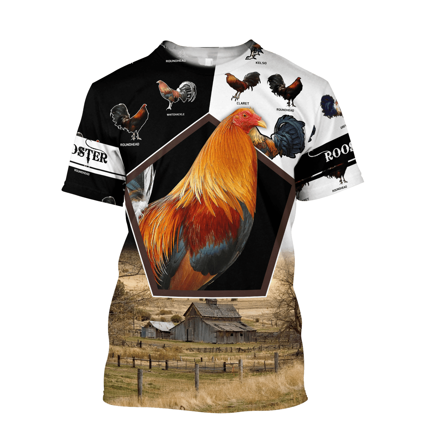 Rooster Breeds 3D Printed Unisex Shirts DD23042105