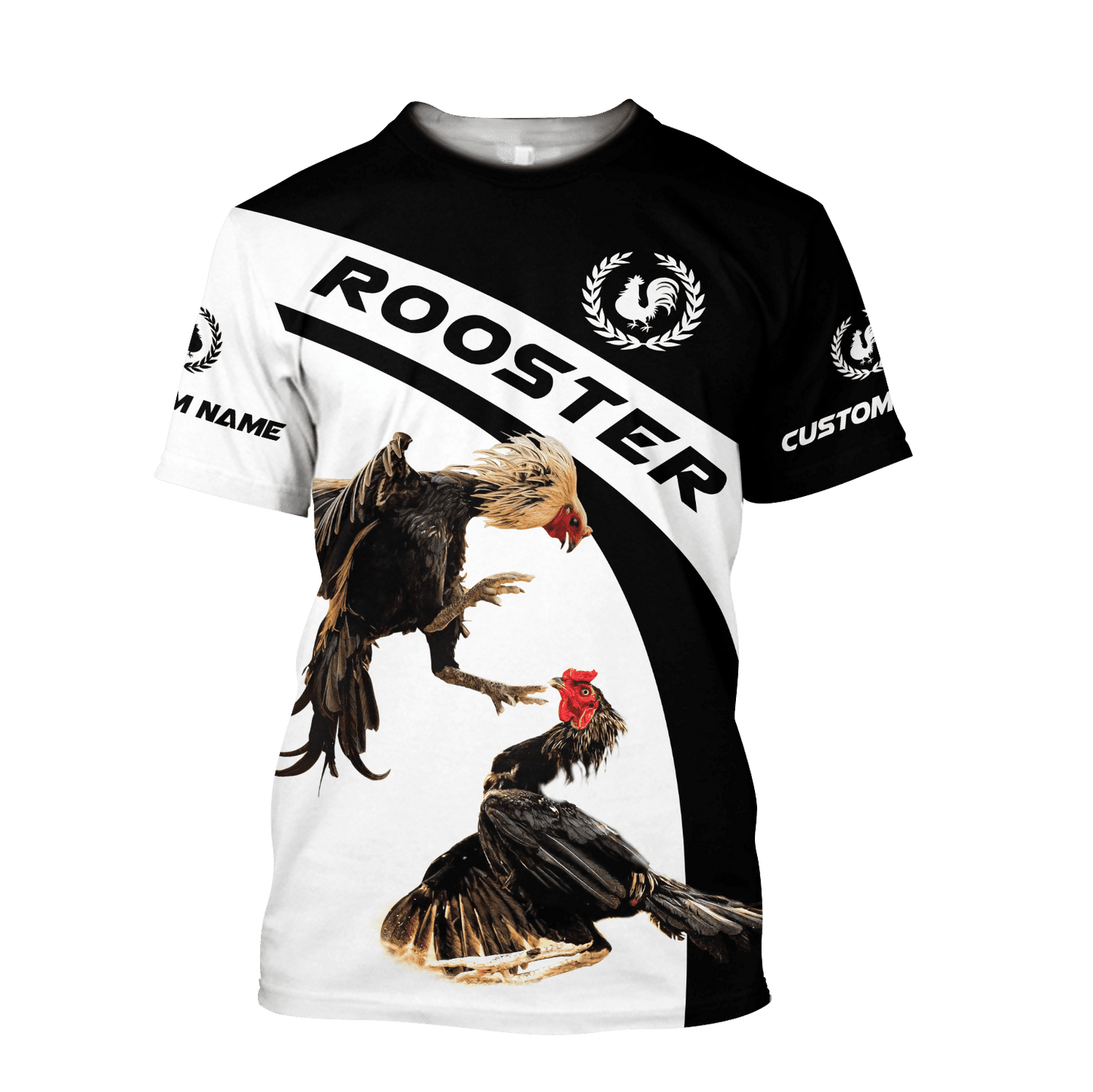 Personalized Rooster 3D Printed Unisex Shirts HHT04052103