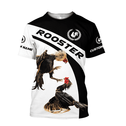 Personalized Rooster 3D Printed Unisex Shirts HHT04052103