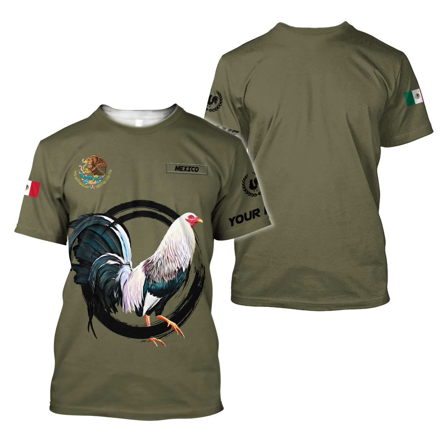 Personalized Mexican Rooster 3D Printed Unisex Shirts TNA07052104VH