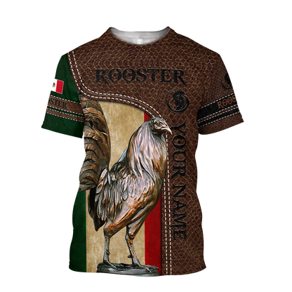Personalized Mexican Rooster 3D Printed Unisex Shirts TNA11052104