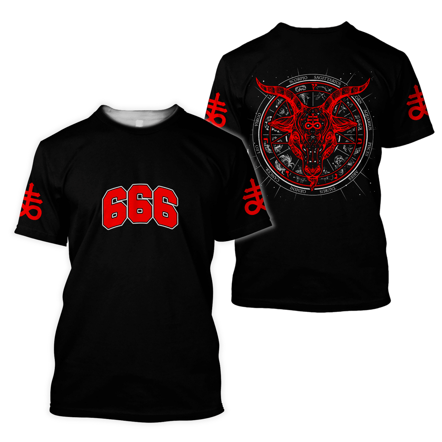 Satanic 3D Printed Shirts DD15052105.S