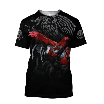 Rooster 3D Printed Unisex Shirts DA17052101