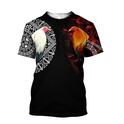 Mexican Rooster 3D Printed Unisex Shirts SN15052103