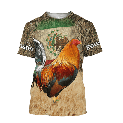 Rooster 3D Printed Unisex Shirts DD18052104