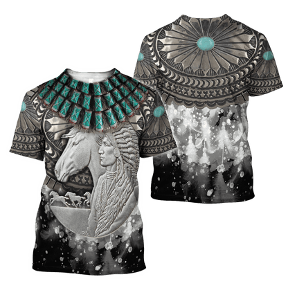 Native American 3D All Over Printed Unisex Shirts