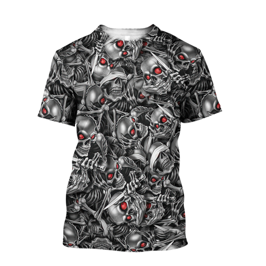 Skull Unisex Tshirt Ver 4 KL06112106